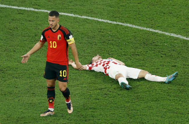 عقب خروج فريقه من دور المجموعات لكأس العالم 2022.. هازارد قائد بلجيكا يعتزل دولياً
