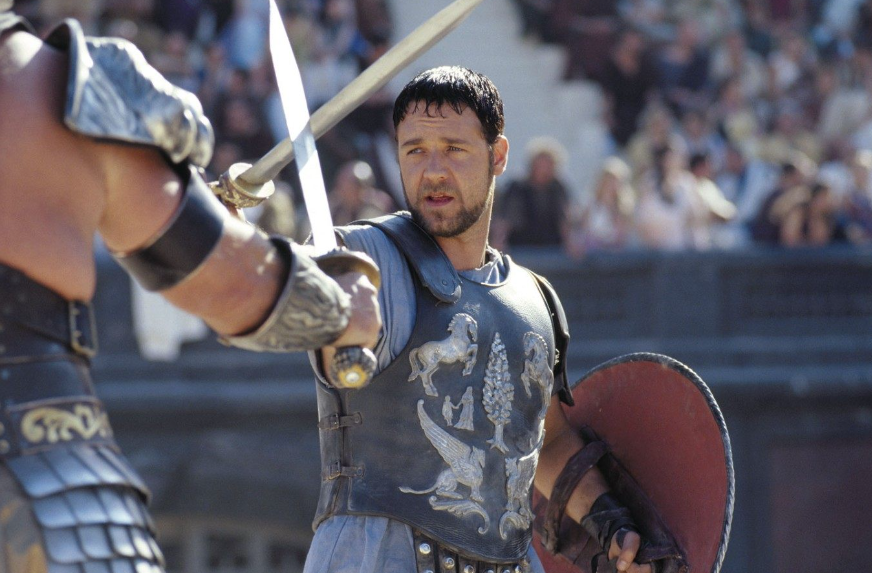 مشهد من فيلم Gladiator| مواقع التواصل
