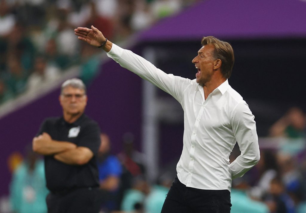 هيرفي رينارد مدرب السعودية (رويترز)