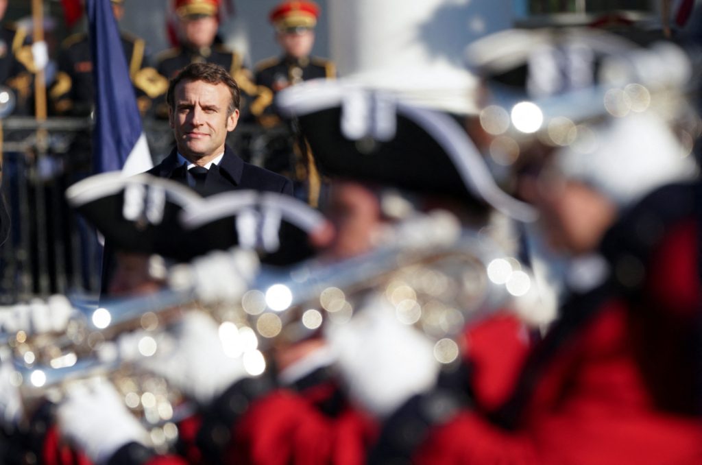 ماكرون فرنسا أمريكا بايدن