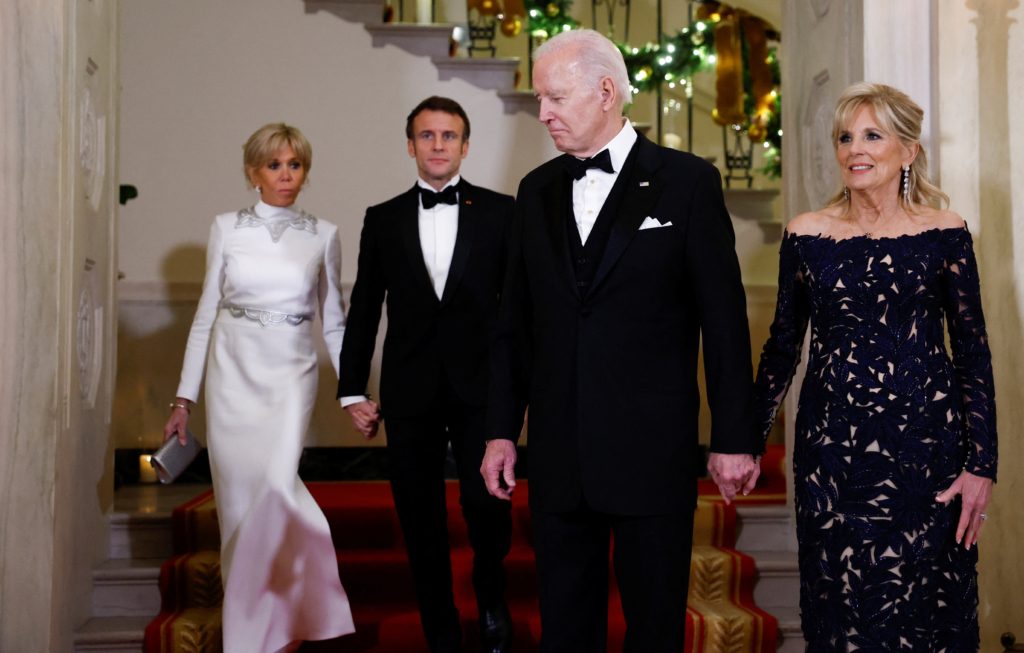 ماكرون بايدن البيت الأبيض أمريكا