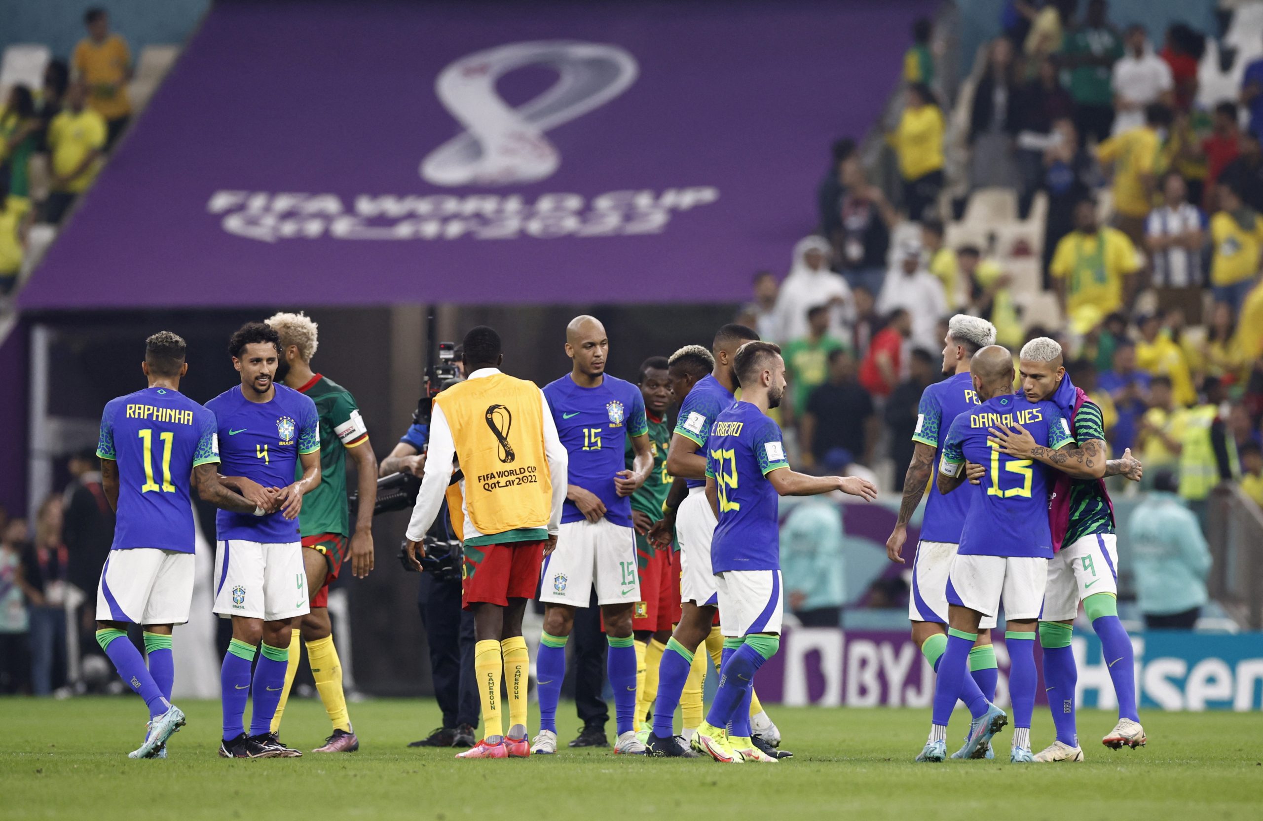 ضربة موجعة لمنتخب البرازيل في كأس العالم (رويترز)