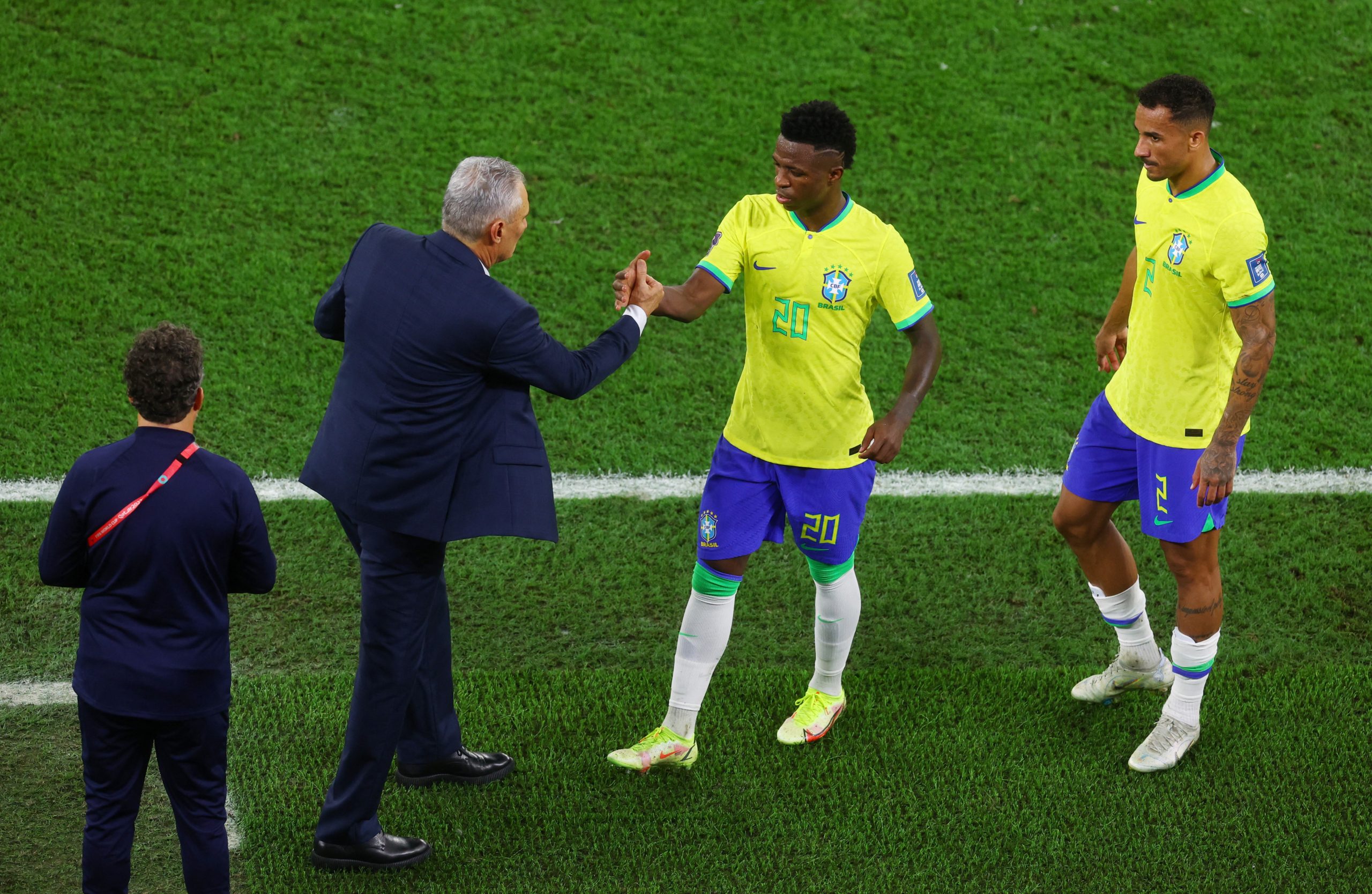 رويترز/ تيتي اتصل بأنشيلوتي لأخذ نصيحته حول طريقة اللعب المناسبة لفينيسيوس جونيور