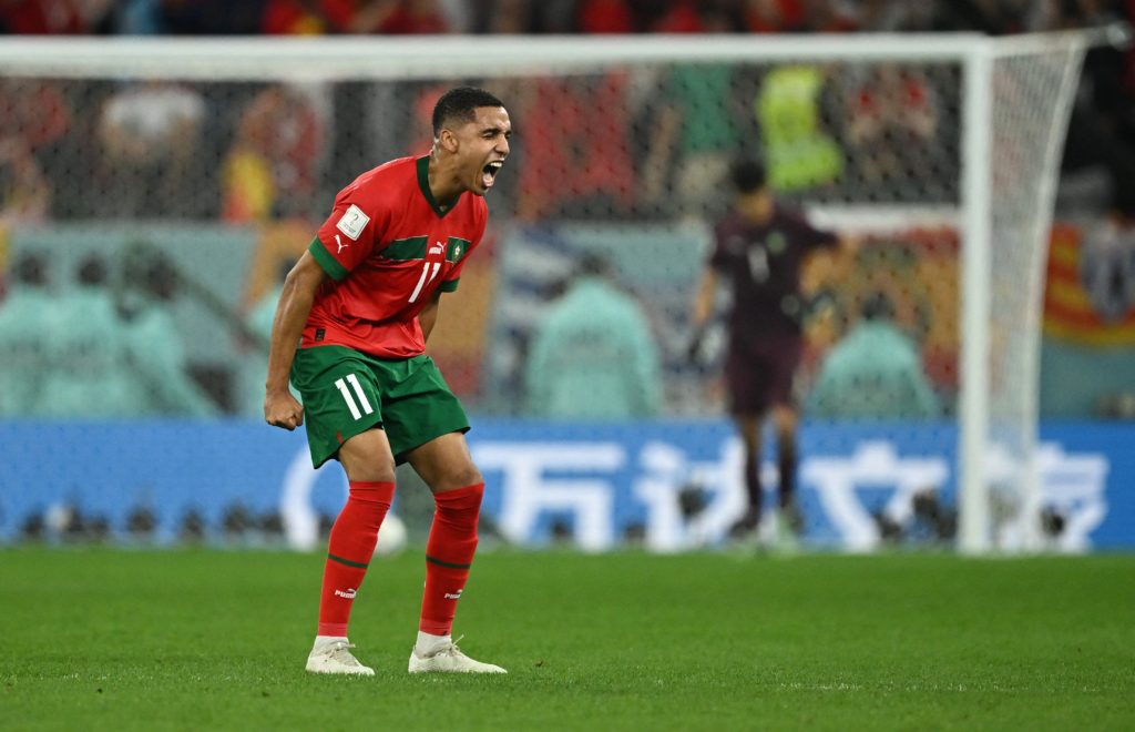 رويترز/ اللاعب المغربي عبد الحميد صابيري