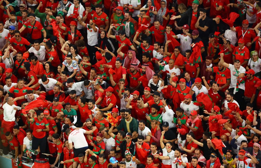 جماهير المنتخب المغربي