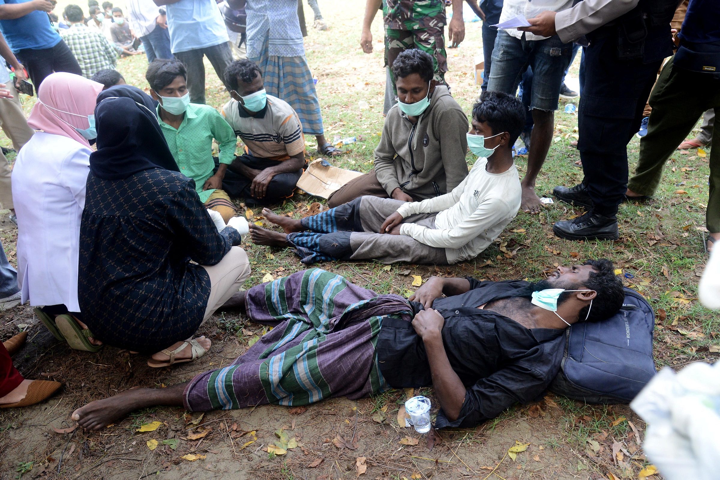 مسلمي الروهينغا إندونيسيا