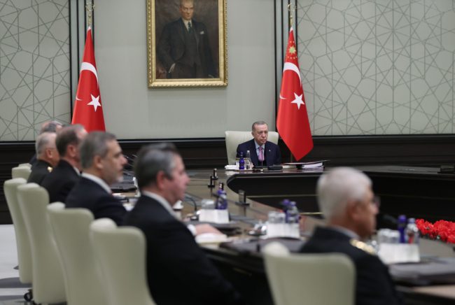 تركيا “مصممة” على محاربة أي تنظيم إرهابي بالمنطقة.. تفاصيل اجتماع لمجلس الأمن القومي برئاسة أردوغان