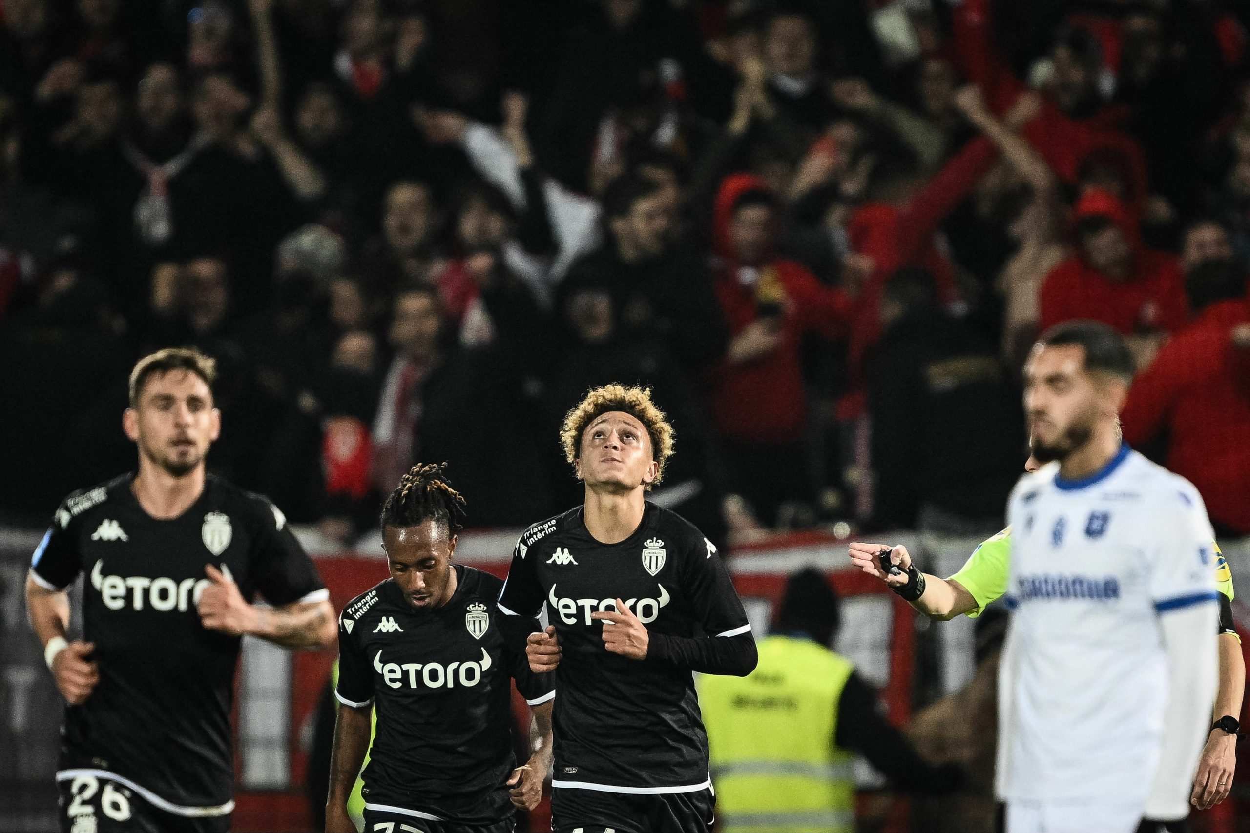 إلياس بن الصغير يسجل هدفين في أول مشاركة مع موناكو - gettyimages