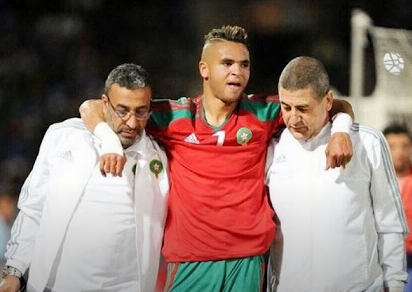 يوسف النصيري من مباراته مع المغرب سنة 2017| مواقع التواصل