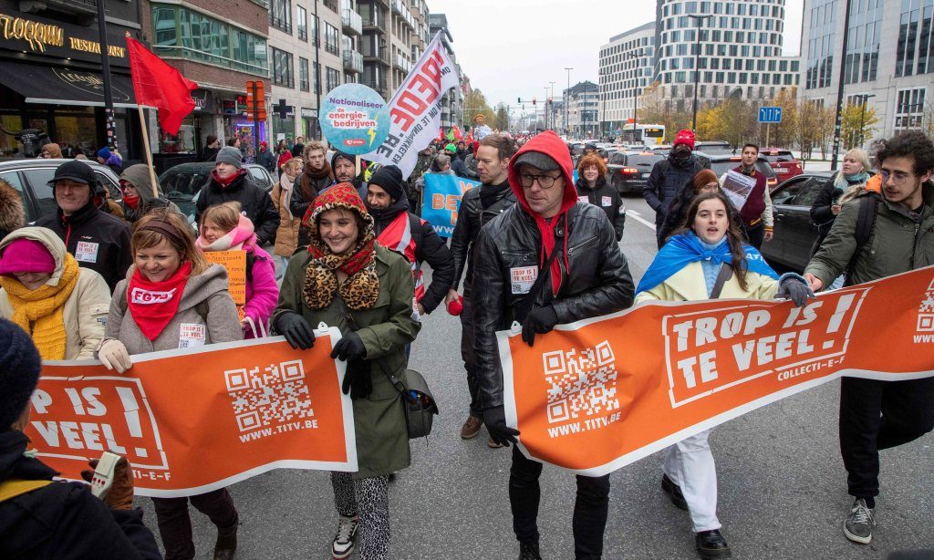 أعلى معدل تضخم يضرب بلجيكا منذ عقود! أسعار السلع أصبحت تفوق رواتب المواطنين رغم دعمهم بالمزايا