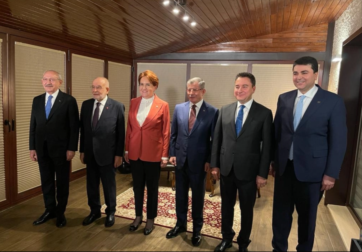 زعماء المعارضة التركية الستة