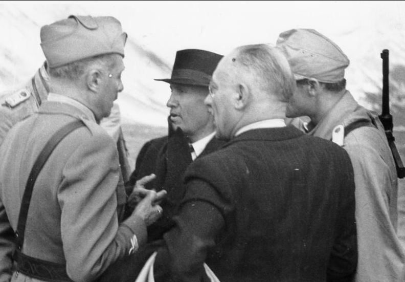 هتلر وموسوليني