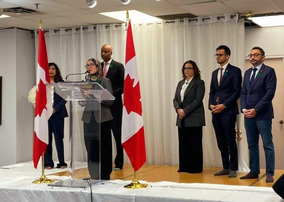 الناشطة أميرة الغوابي كندا