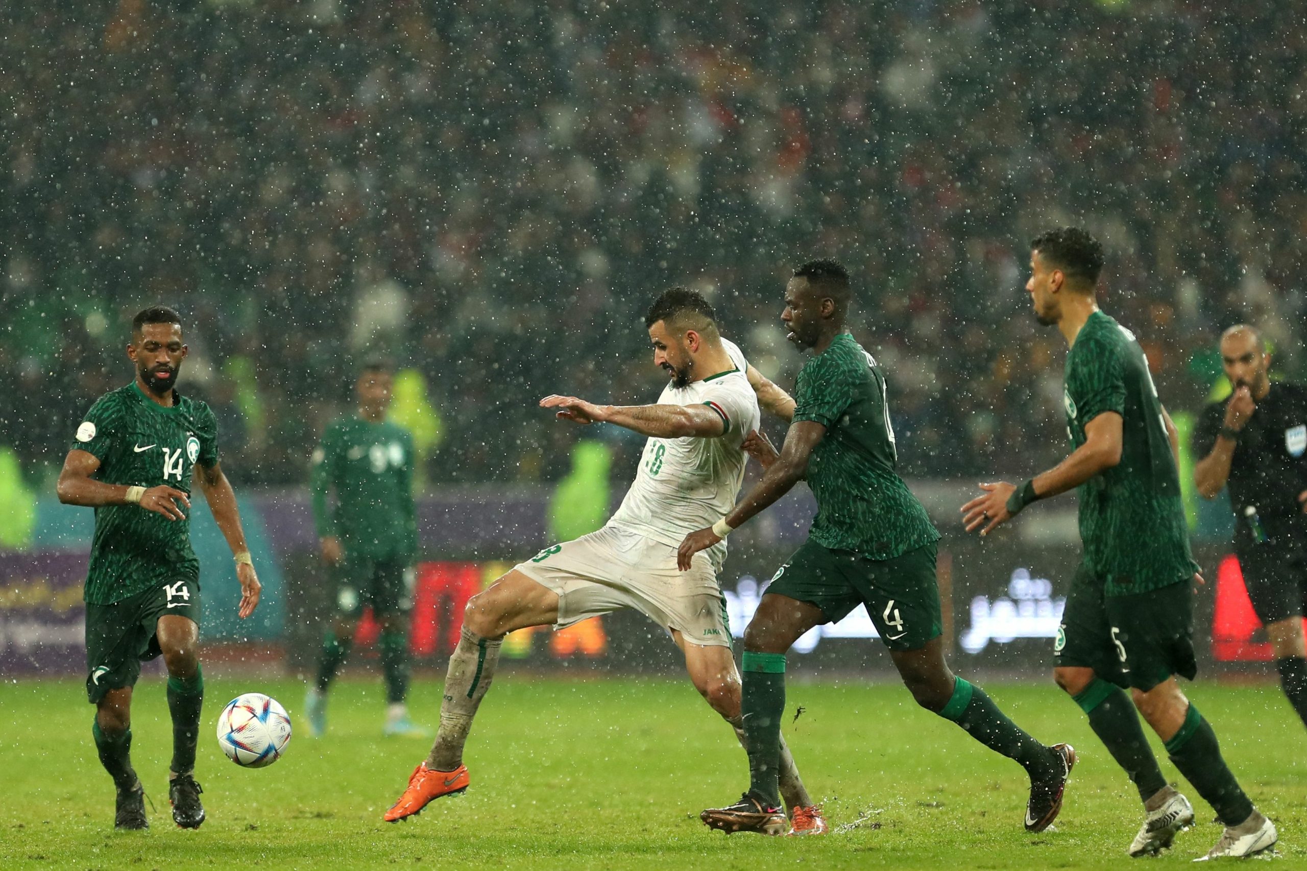 فوز العراق على السعودية في خليجي 25 - gettyimages