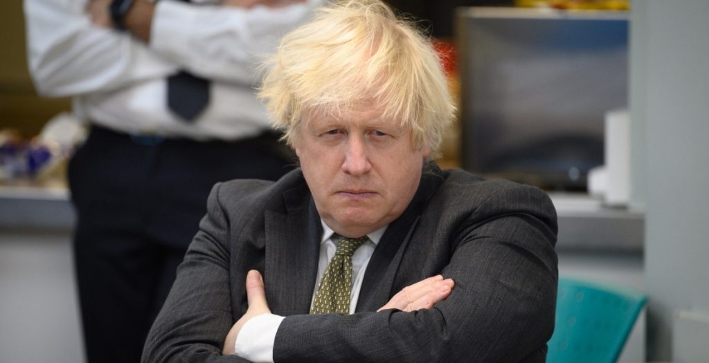 بوريس جونسون رمز المرور