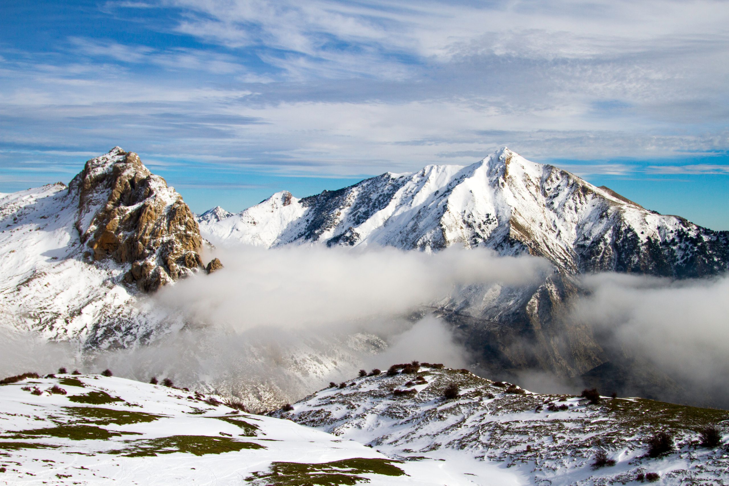 موسم الثلوج بالجزائر