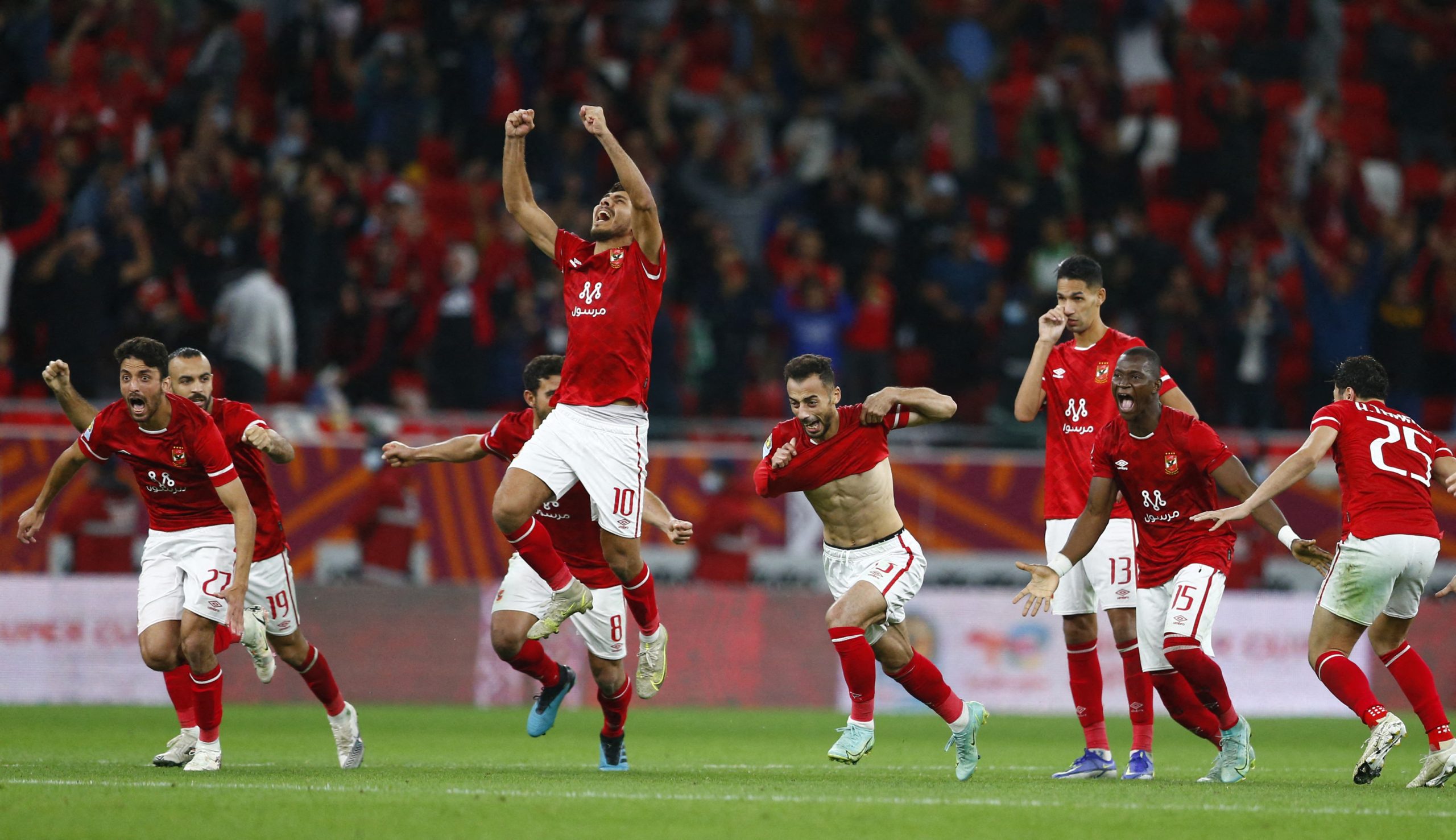 الحساب الرسمي لنادي الأهلي المصري على تويتر/ مباريات الأهلي في كأس العالم