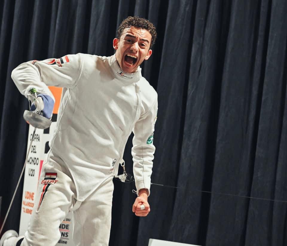 بطل سلاح المبارزة المصري محمد السيد