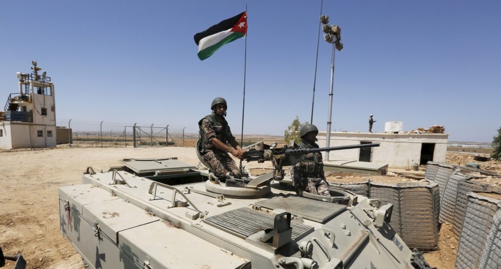 الجيش الأردني سوريا