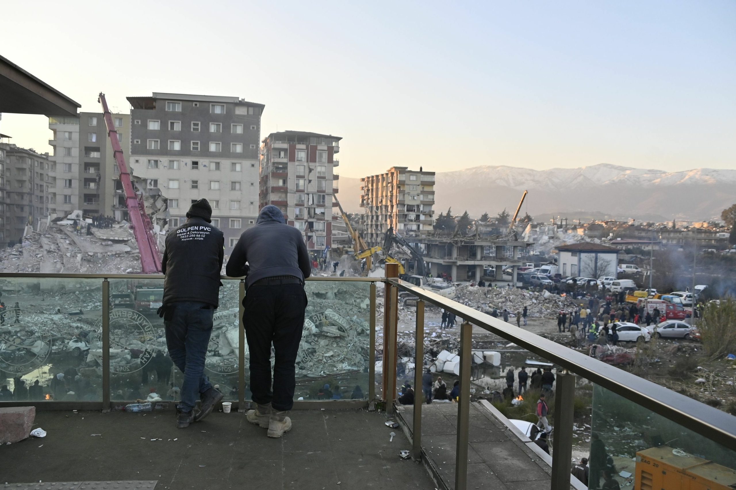 المهندس التركي مات في مدينة أنطاكية/ رويترز