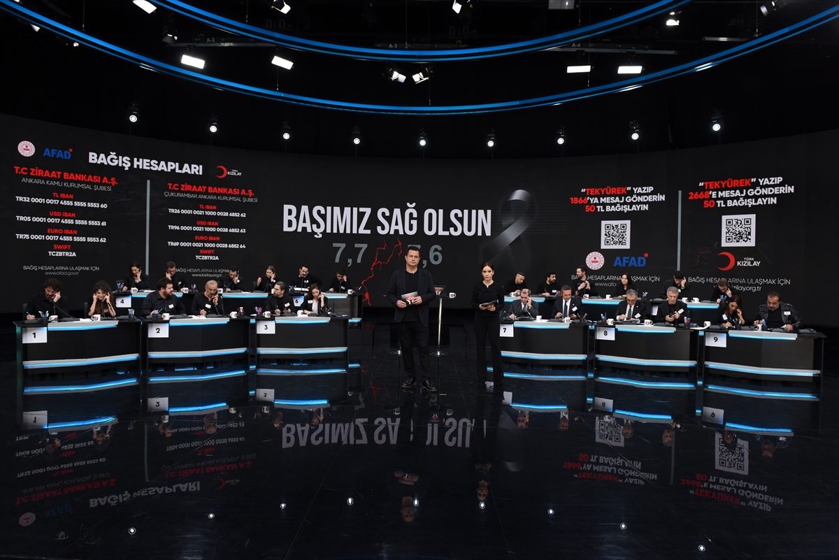 هبَّة تركية “كُبرى” دعماً لمتضرري الزلزال.. بث مباشر مشترك جمع خلال ساعاتٍ أكثر من 6 مليارات دولار