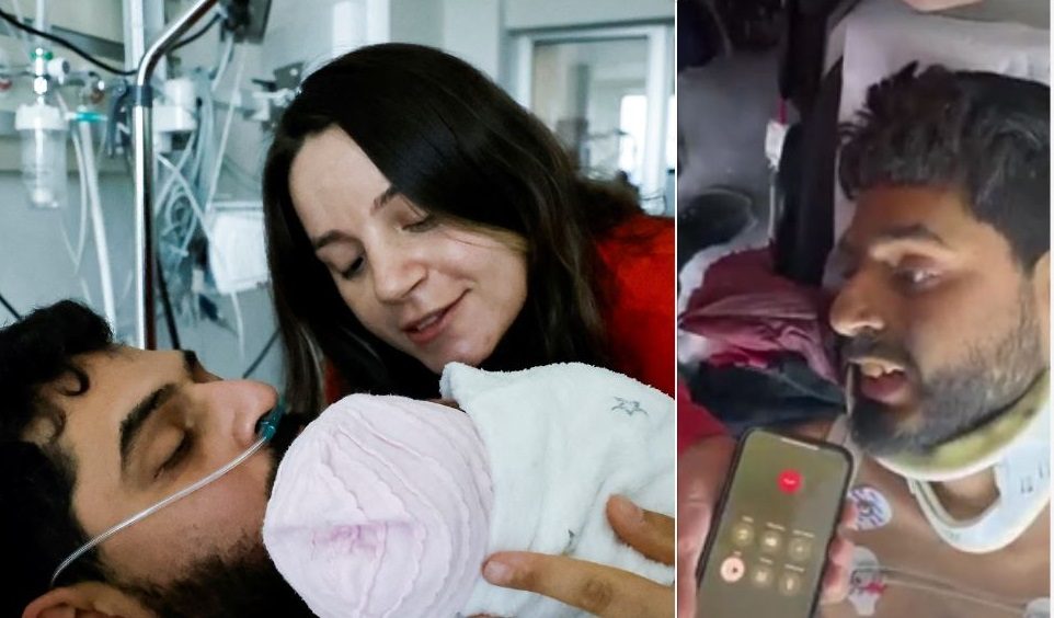 زلزال تركيا وسوريا تركي يتصل بعائلته