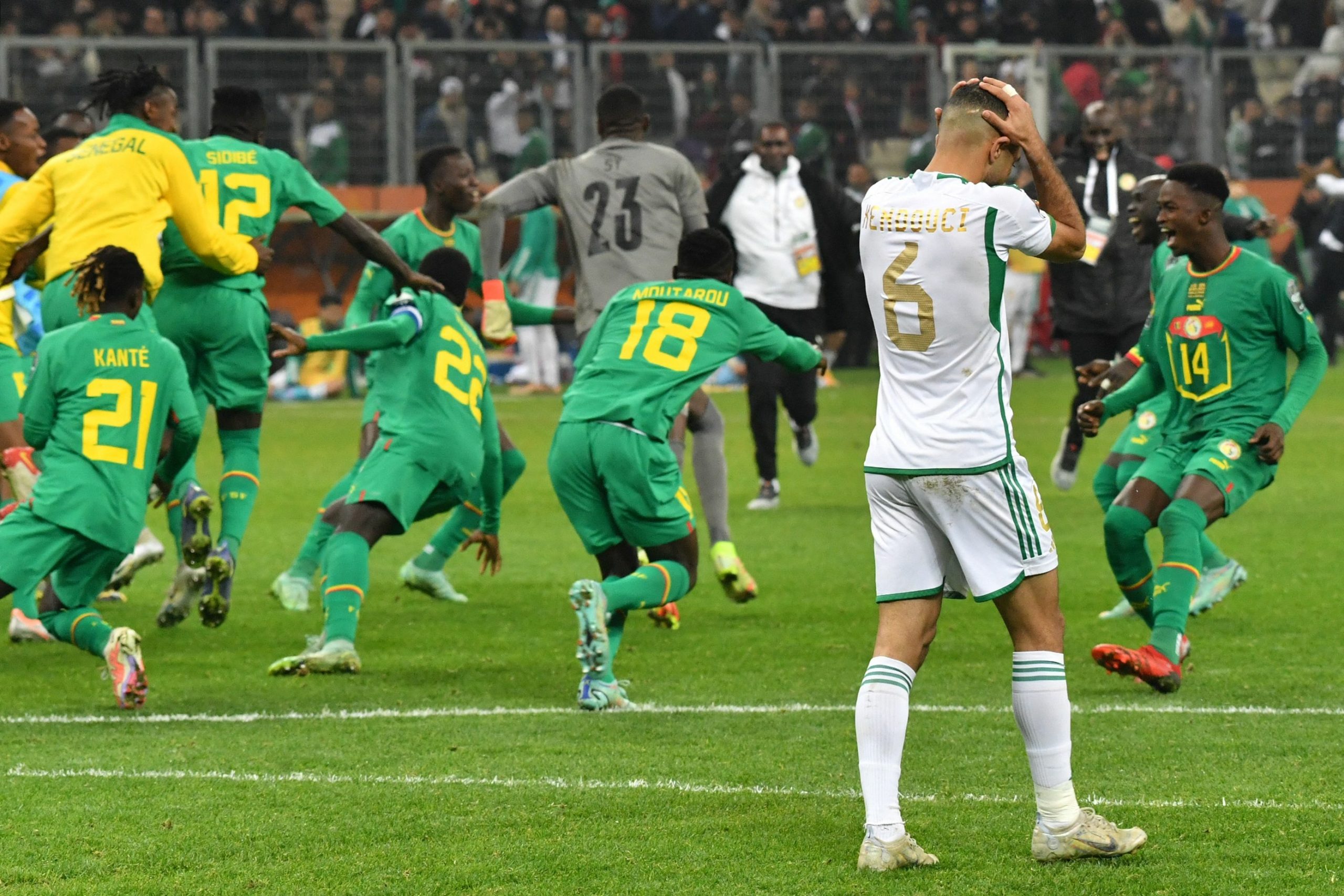 فوز السنغال على الجزائر في نهائي كأس إفريقيا للاعبين المحليين - gettyimages