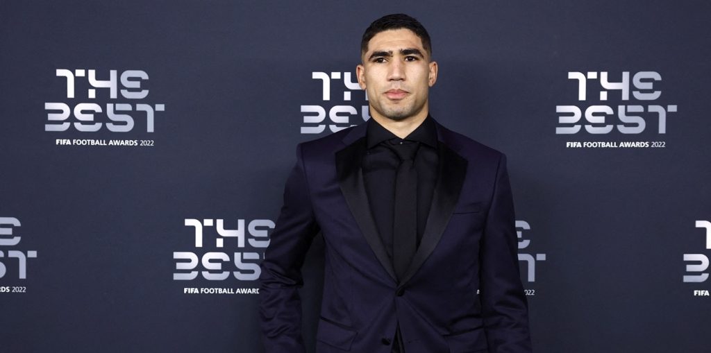 أشرف حكيمي المغرب زوجة حكيمي والدة حكيمي