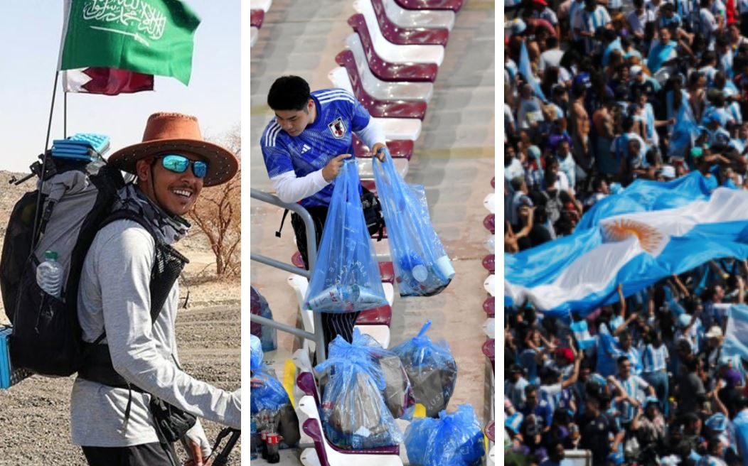 قطع صحراء شبه الجزيرة العربية مشياً.. من هو عبد الله السلمي المرشح لجائزة أفضل مشجع من فيفا؟