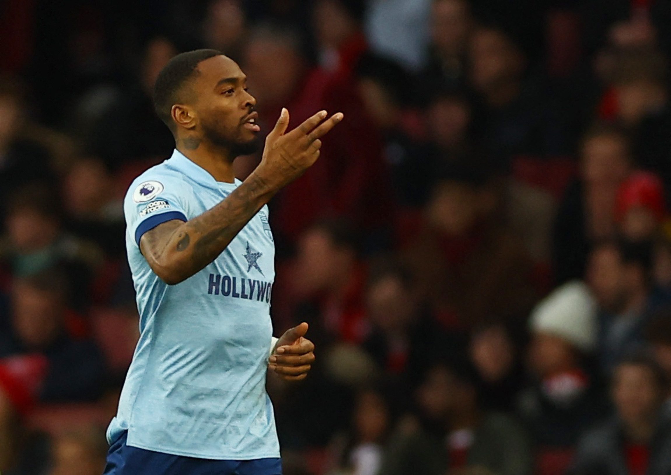 إيفان توني لاعب نادي برينتفورد الإنجليزي - رويترز