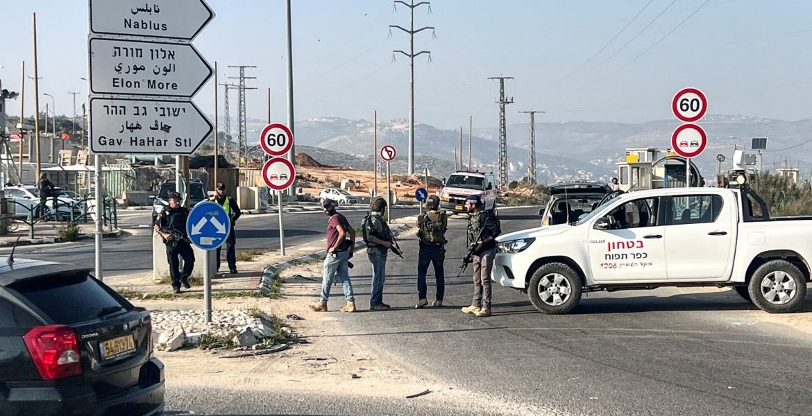 الضفة الغربية إسرائيل عملية إطلاق نار