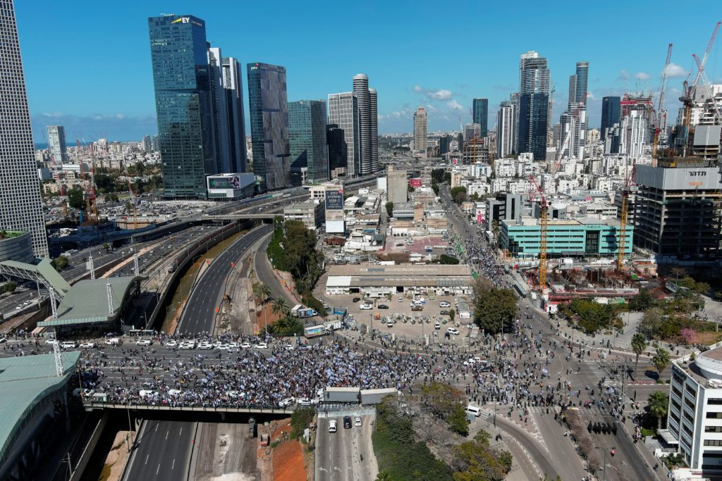 إسرائيل احتجاجات نتنياهو