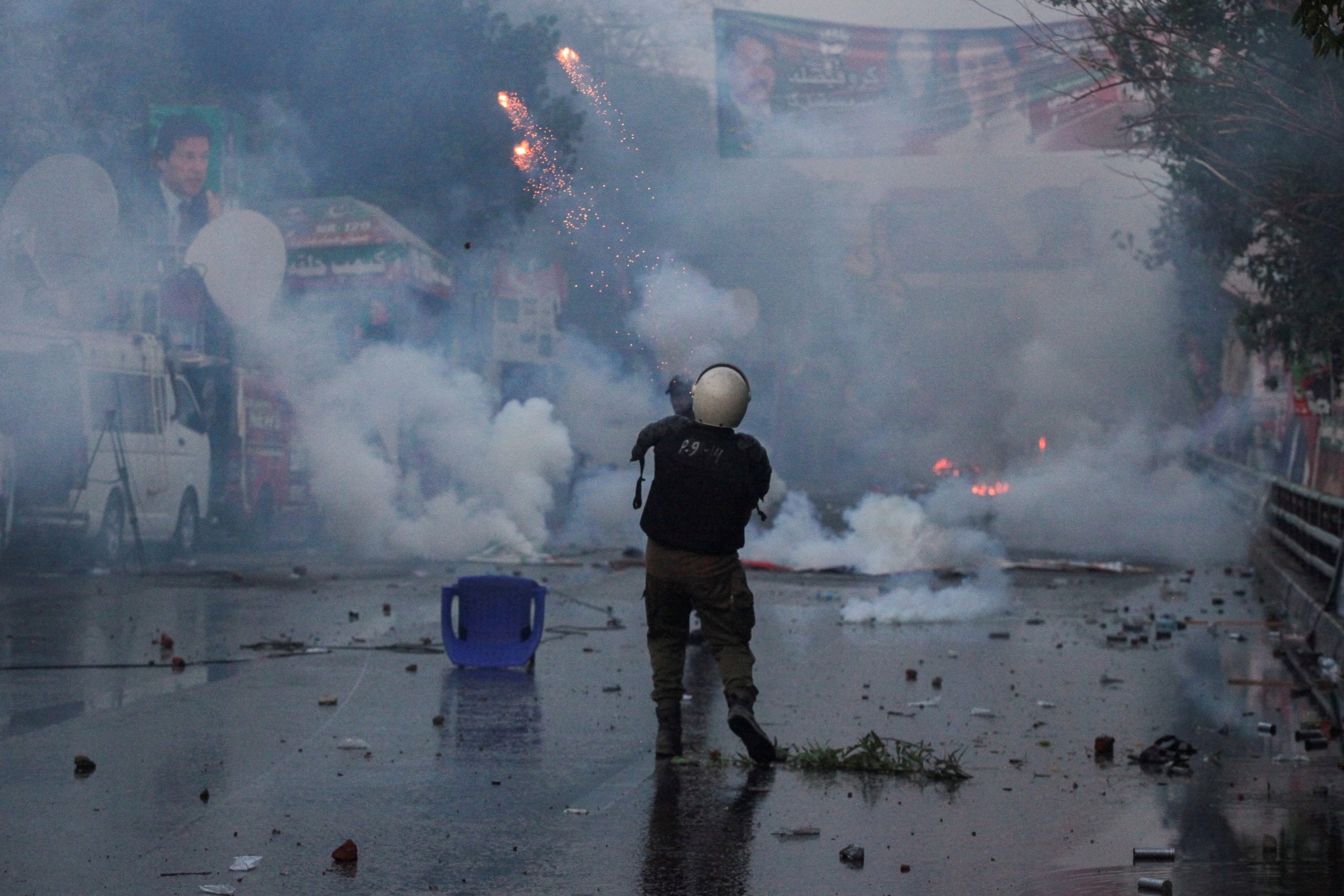 احتجاجات باكستان/رويترز