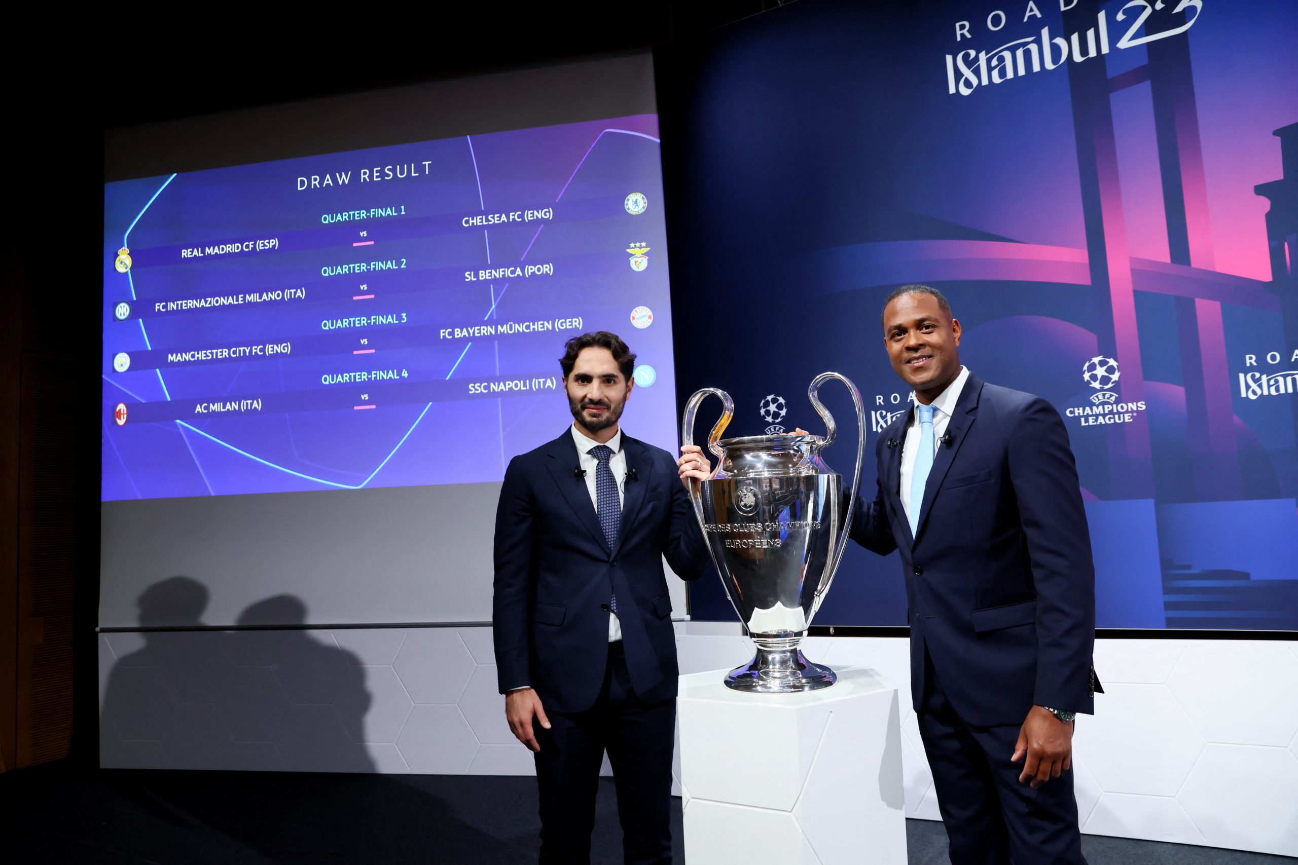 نهائي دوري أبطال أوروبا 2023 في إسطنبول (رويترز)