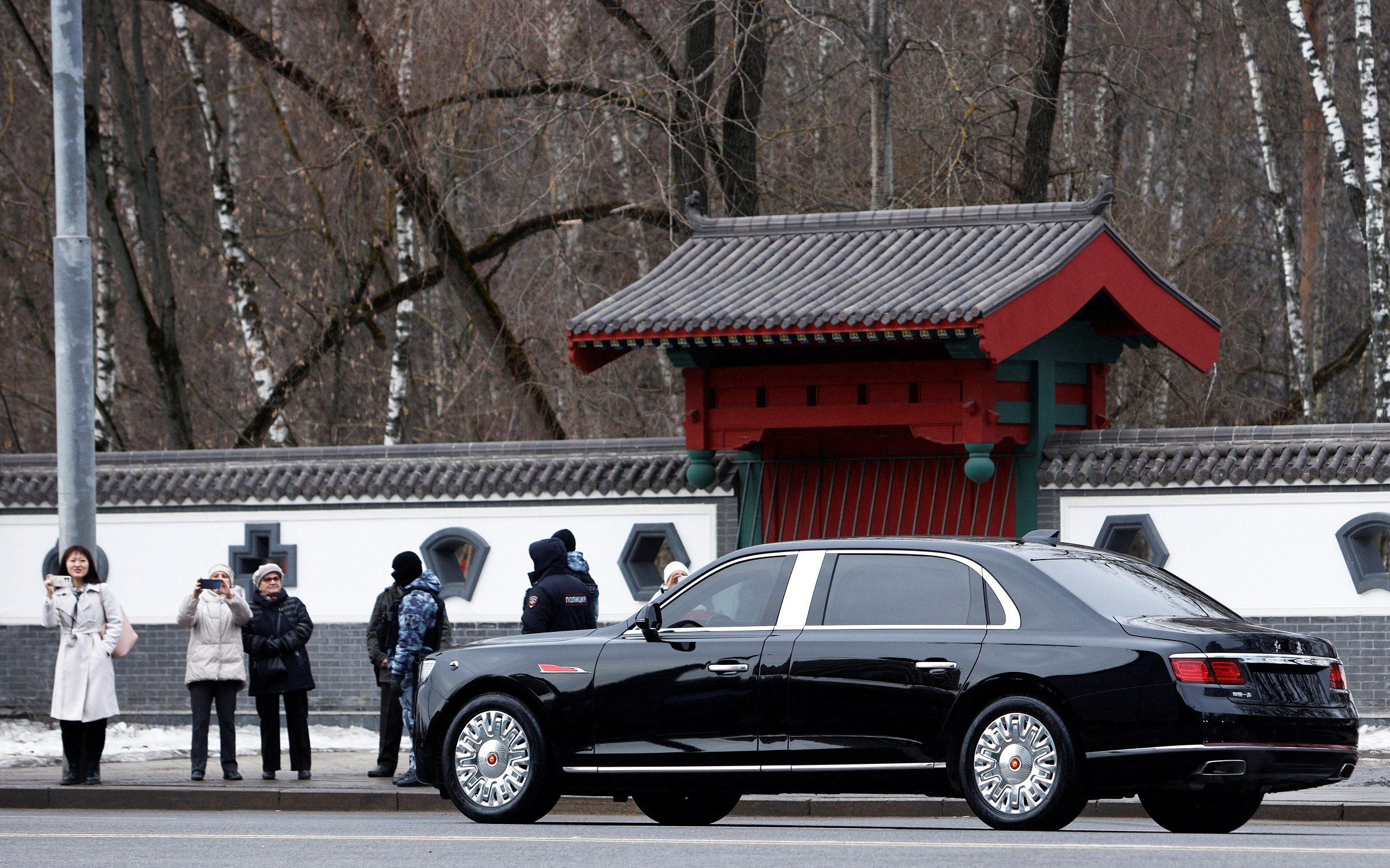 مقر إقامة الرئيس الصيني خلال زيارته لروسيا/ رويترز