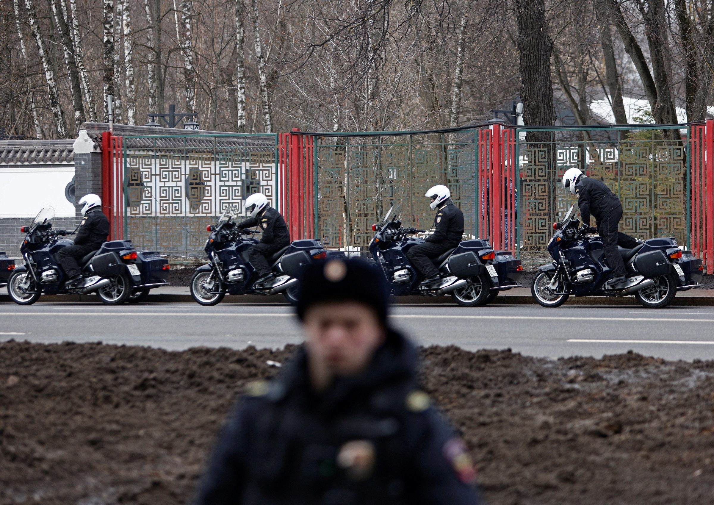 إقامة الرئيس الصيني في موسكو