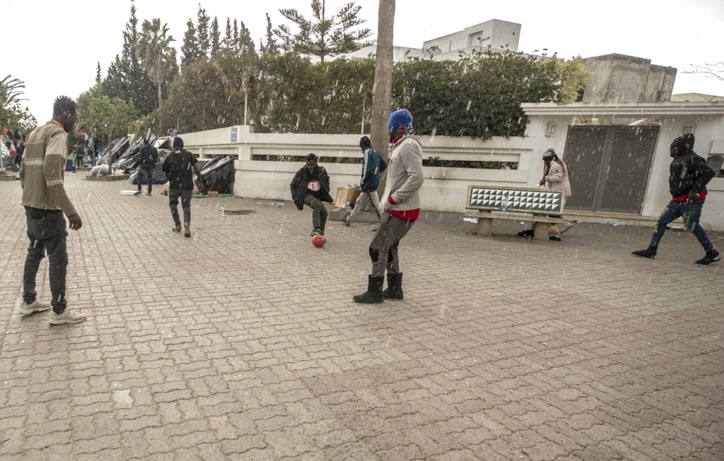 المهاجرون الأفارقة في تونس