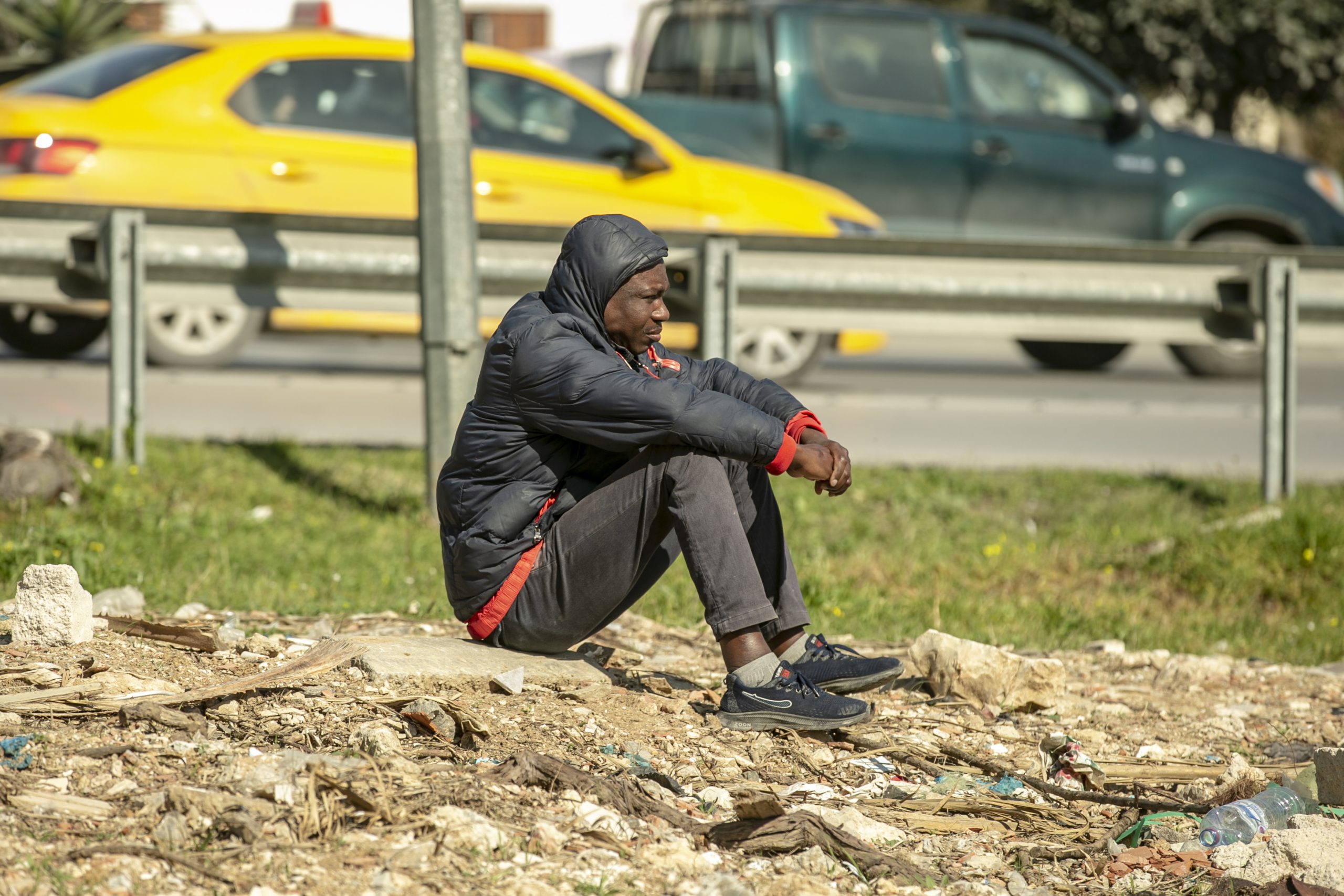 مهاجرين أفارقة في تونس- رويترز