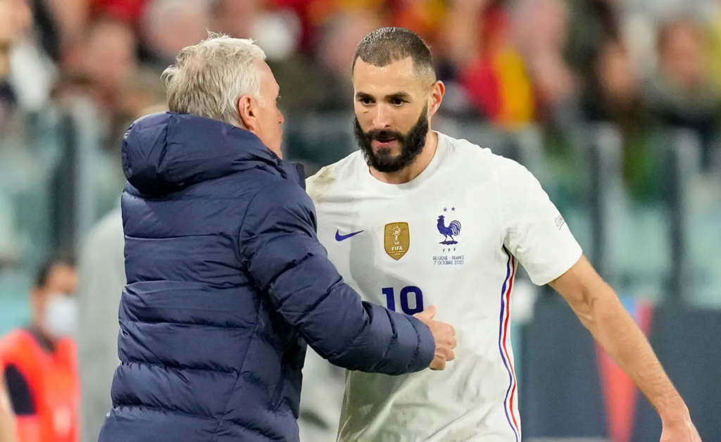 بنزيمة يرد على ديشامب مدرب منتخب فرنسا - gettyimages