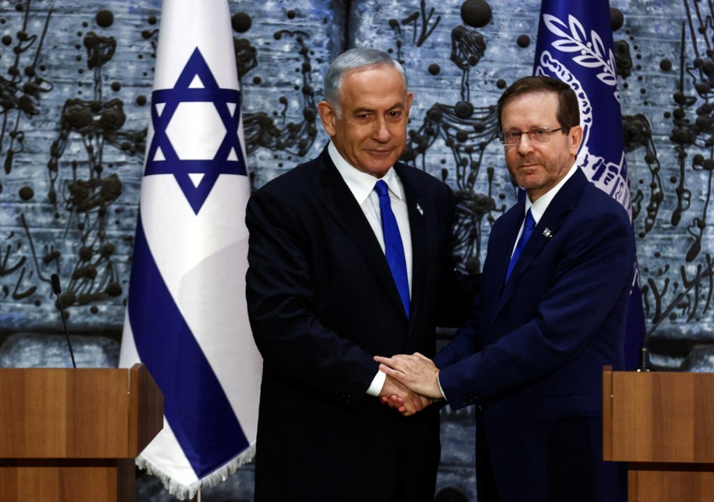 الرئيس الإسرائيلي إسرائيل فلسطين نتنياهو احتجاجات