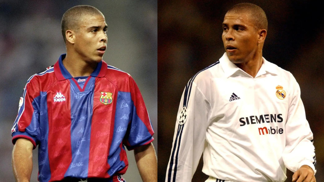 الظاهرة رونالدو أحد أشهر 10 نجوم لعبوا مع ريال مدريد وبرشلونة - gettyimages