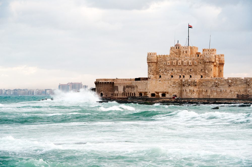 قلعة قايتباي في مدينة الإسكندرية اليوم - Shutterstock