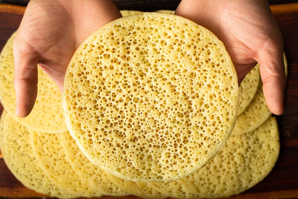 الشكل النهائي للبغرير| shutterstock