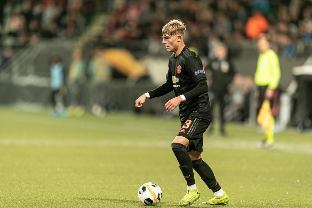 براندون ويليامز لاعب مانشستر يونايتد - ShutterStock