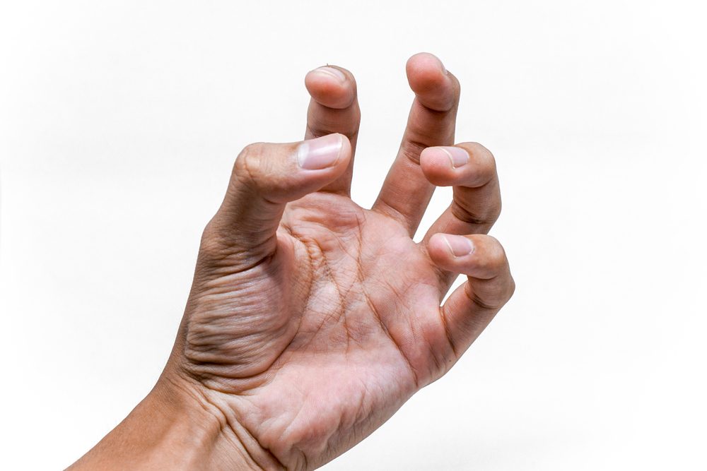 تشنج اليد| shutterstock