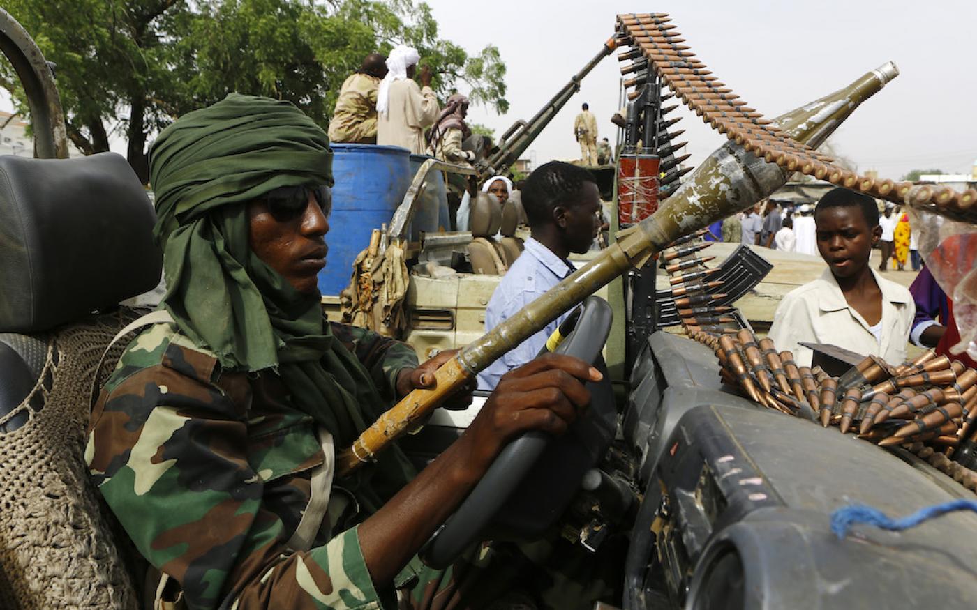 أفراد من قوات الدعم السريع السودانية /AFP