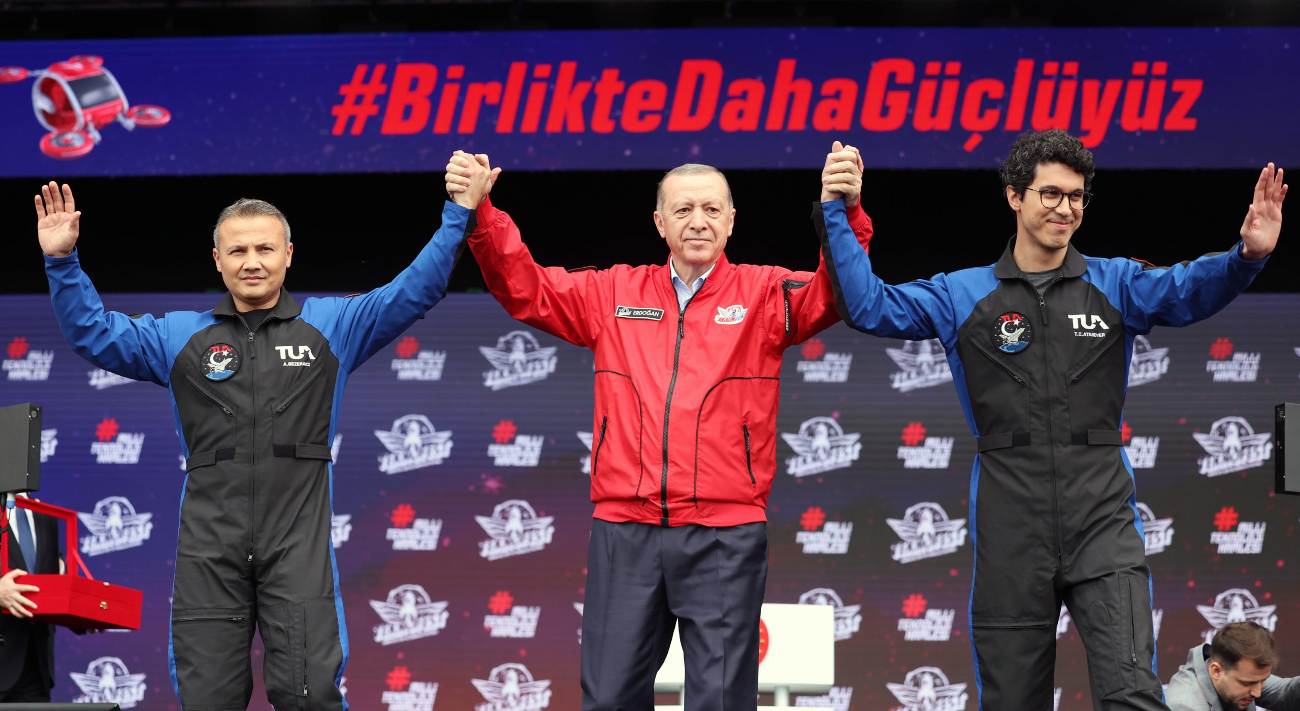 أردوغان يقدّم أول رائدي فضاء تركيين.. سينطلقان بمهمة إلى المحطة الدولية نهاية 2023