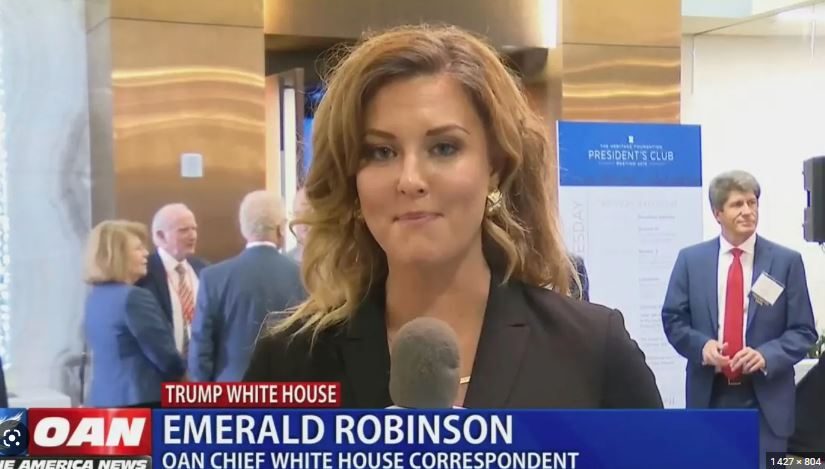 مهدي حسن المذيعة الأمريكية إميرالد روبينسون