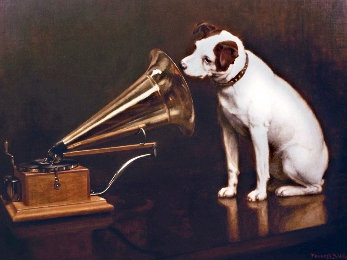 لوحة His Master's Voice/ وكيبيديا