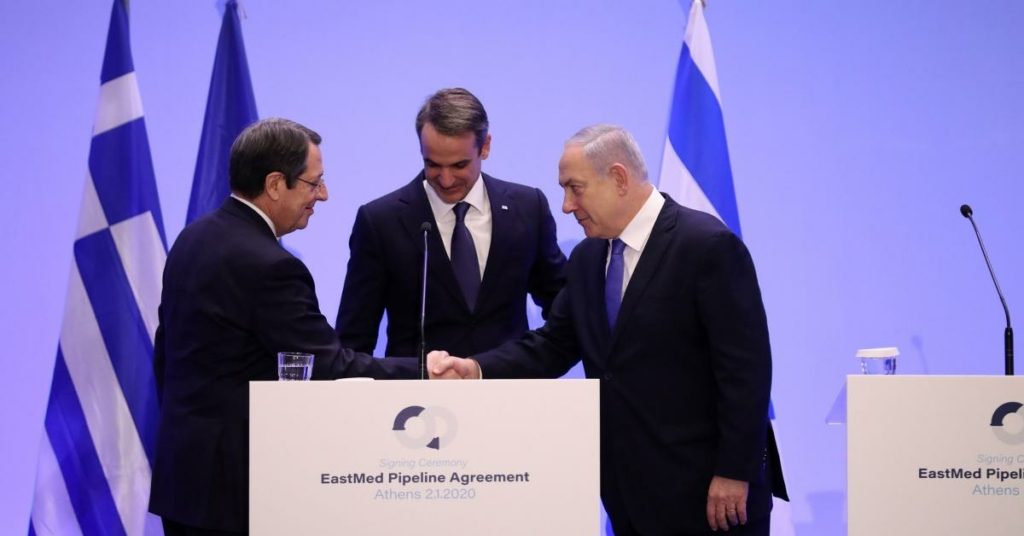 إسرائيل اليونان قبرص